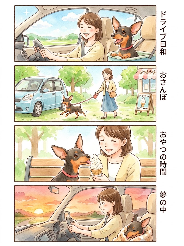 ワンコお散歩車